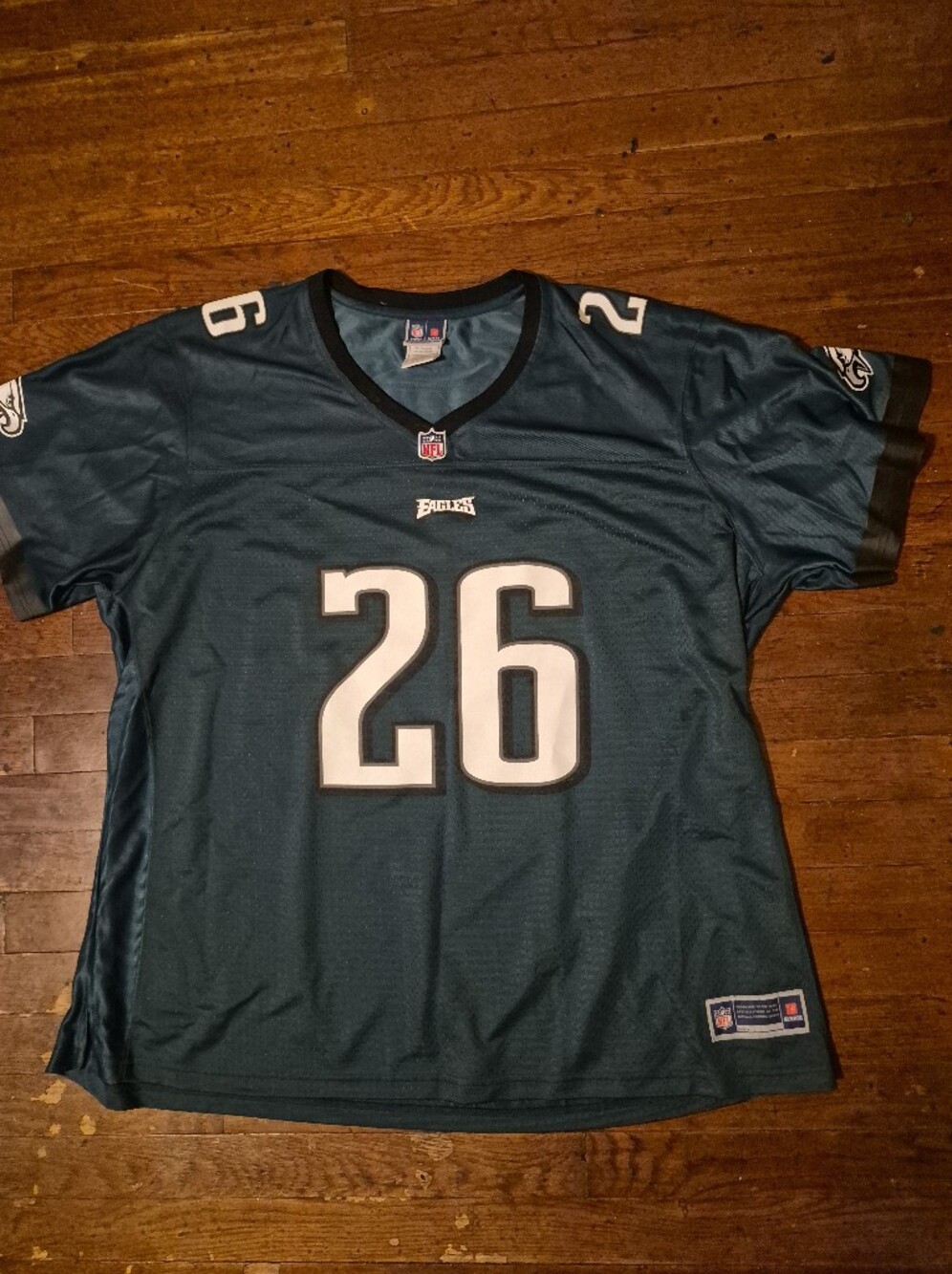 Philadelphia Eagles Saquon Barkley Mens Sz 4XL Green NFLPA Football Jersey
